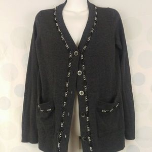 Jodi Arnold For The Limited Career Grey Cardigan